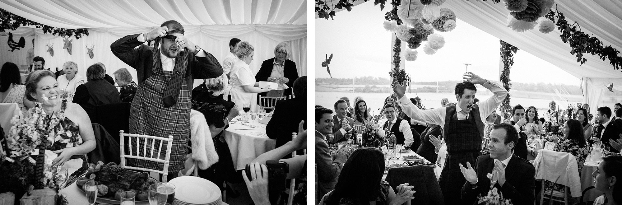Reception Fenton Tower wedding