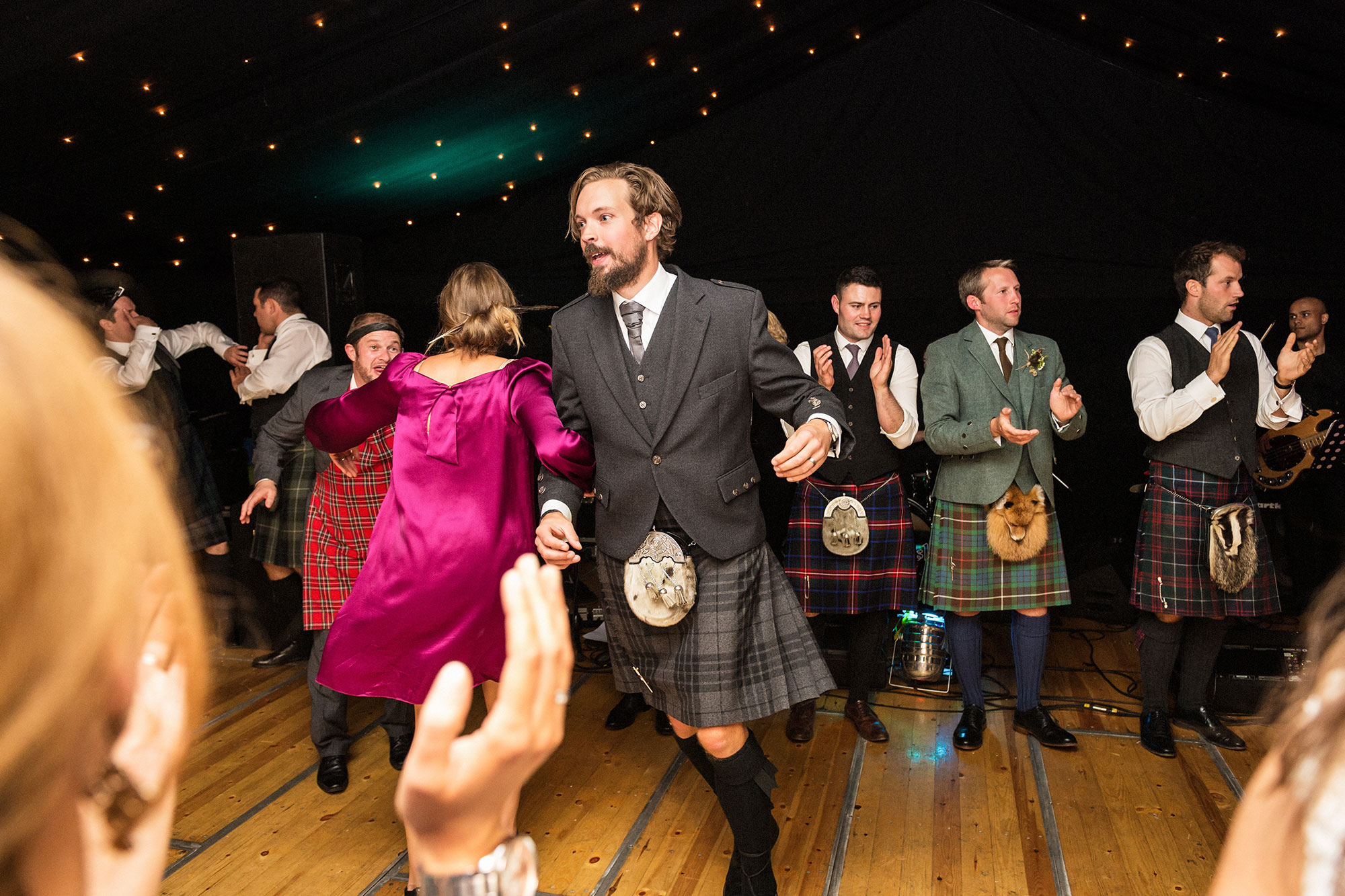 Wedding Fenton Tower East Lothian