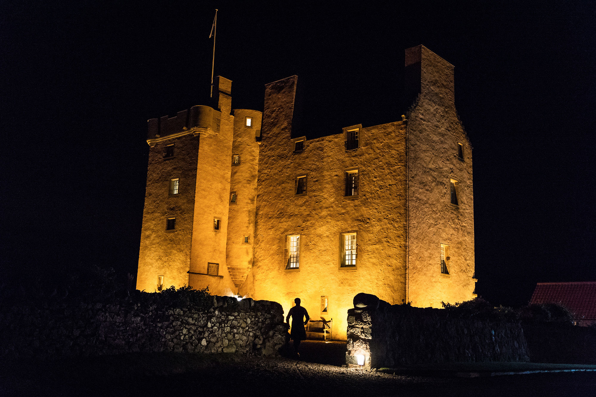 Fenton Tower at night