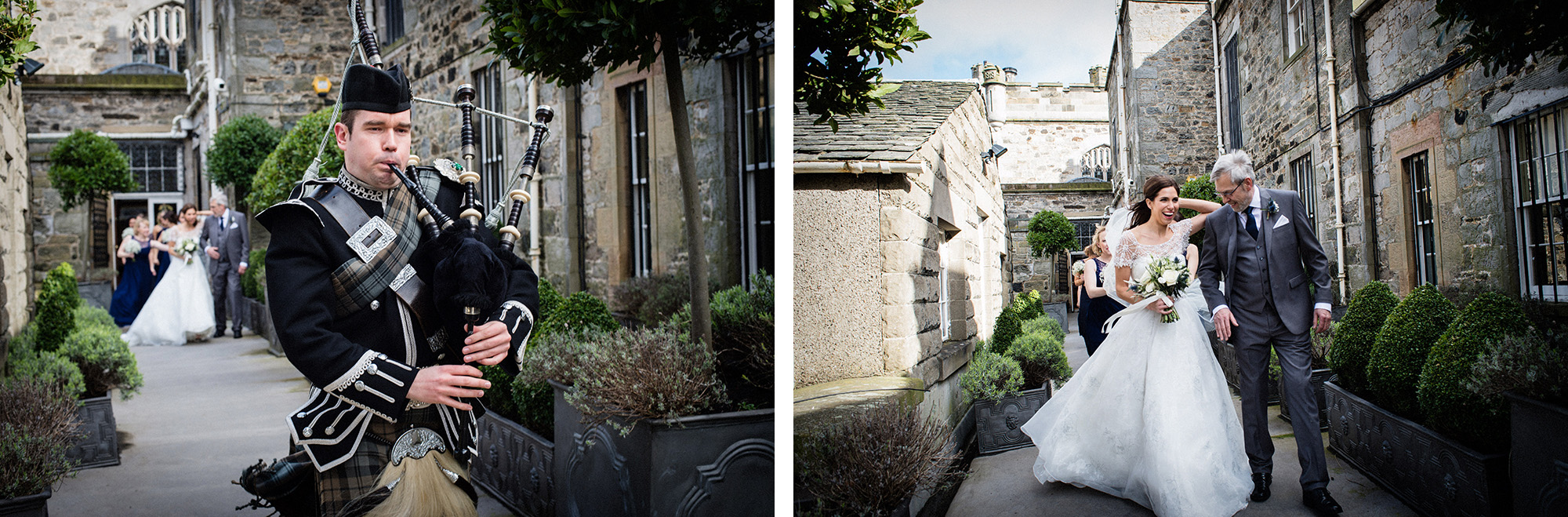 Wedding photographer Dundas Castle Edinburgh