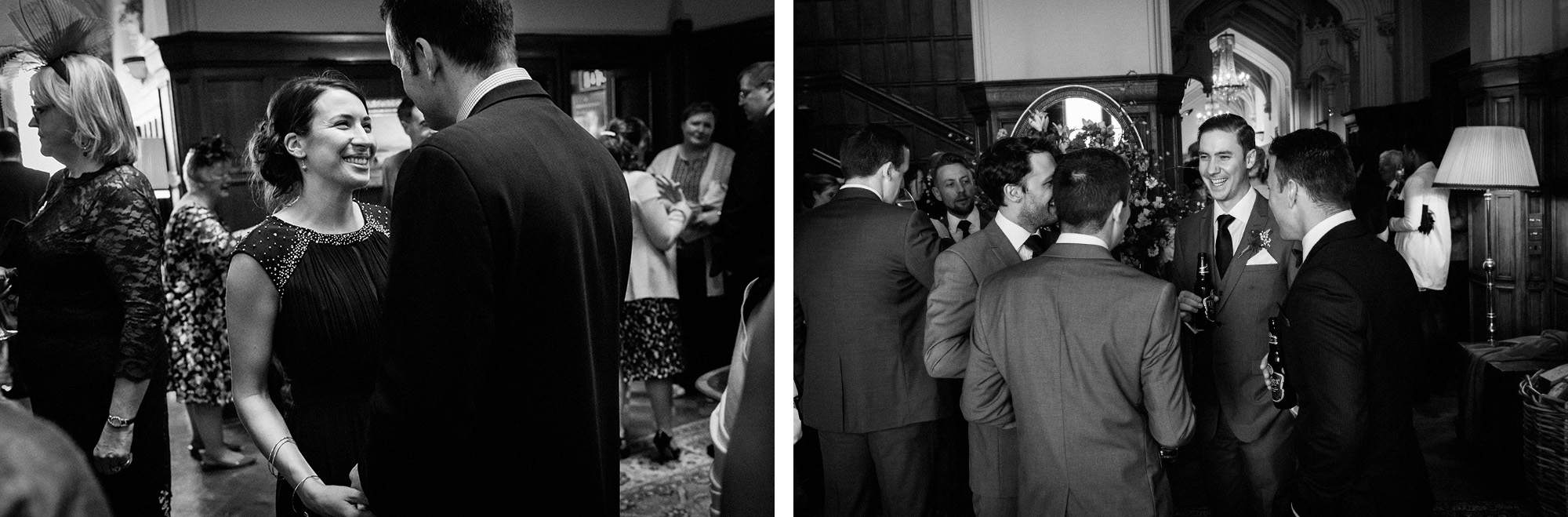 Drinks reception wedding photography Edinburgh