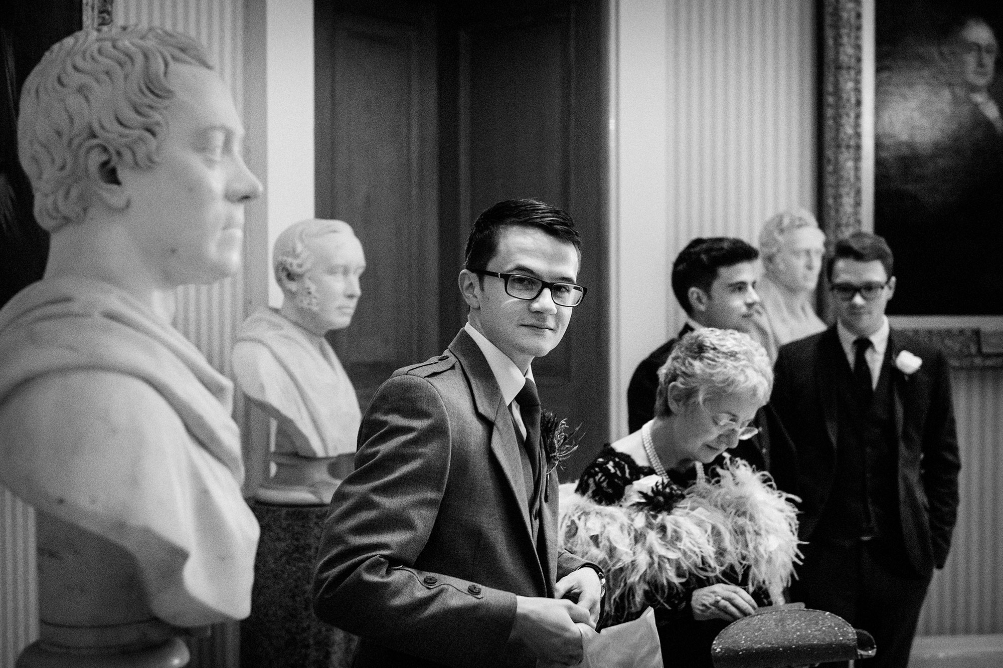 Surgeons Hall Edinburgh wedding photography