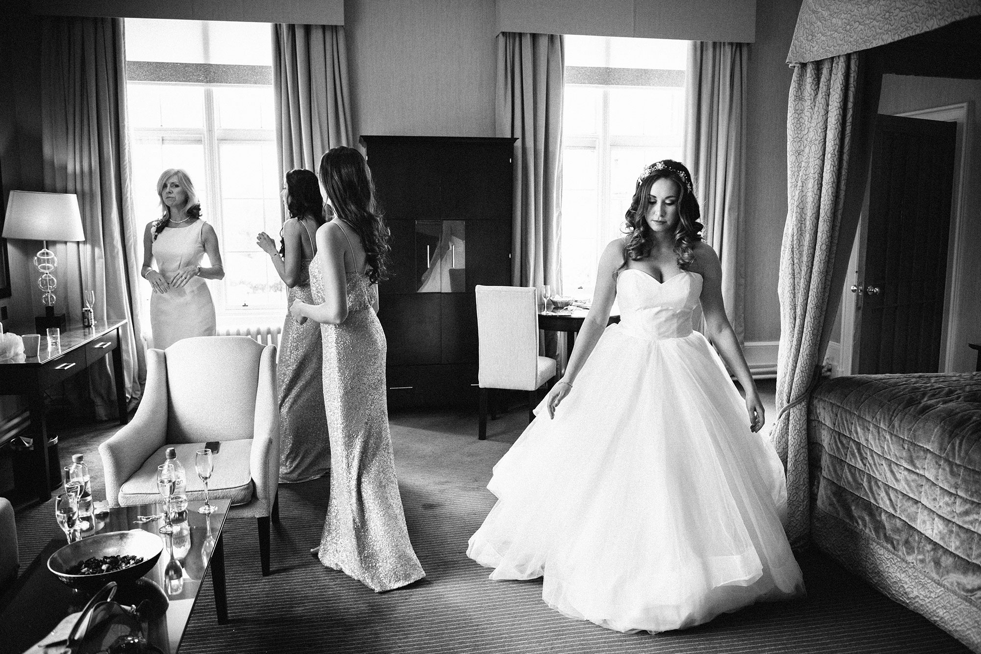 Bride wedding Mar Hall Glasgow
