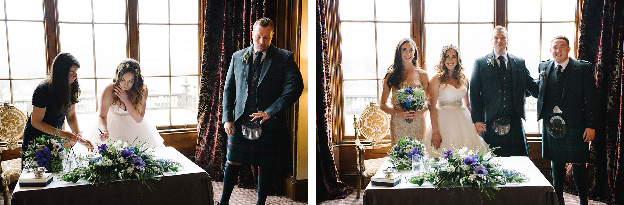 Mar Hall Glasgow wedding photographer