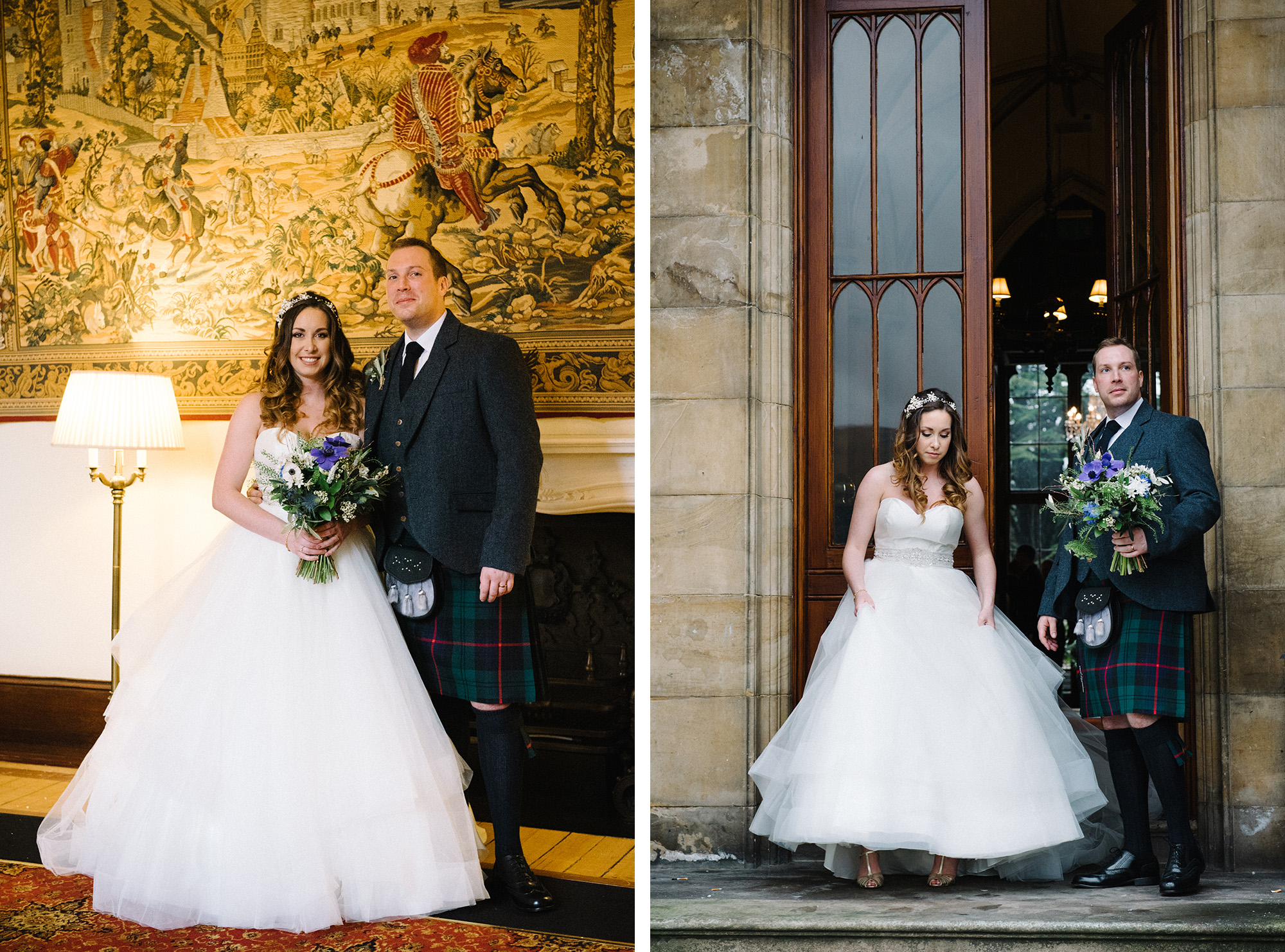 Bride and groom Mar Hall Glasgow