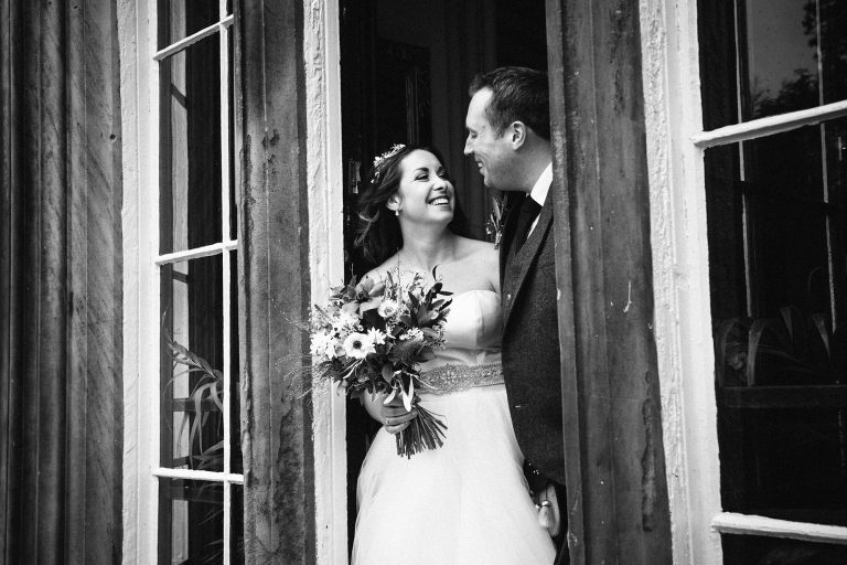 Wedding couple Mar Hall Glasgow