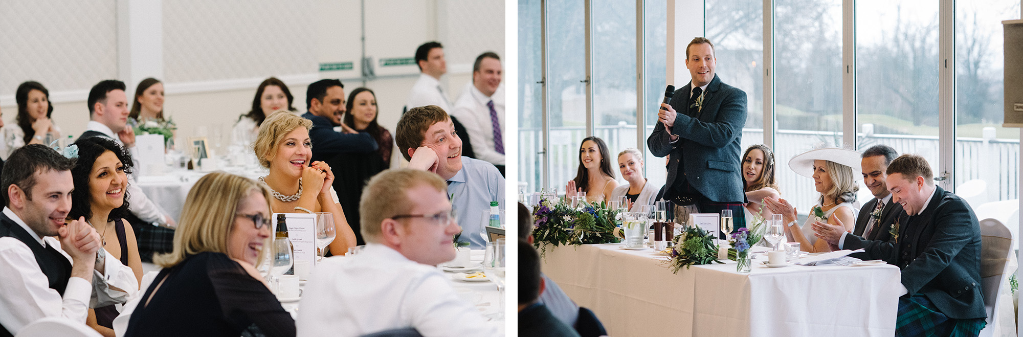 Mar Hall Glasgow documentary wedding photography