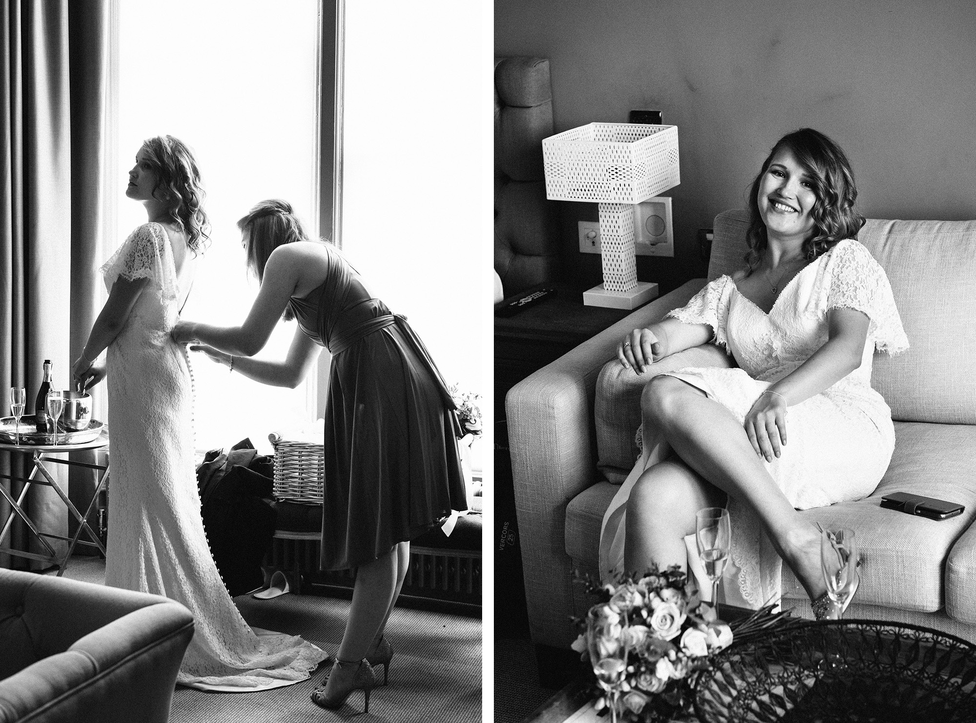 Bridal portrait wedding Edinburgh