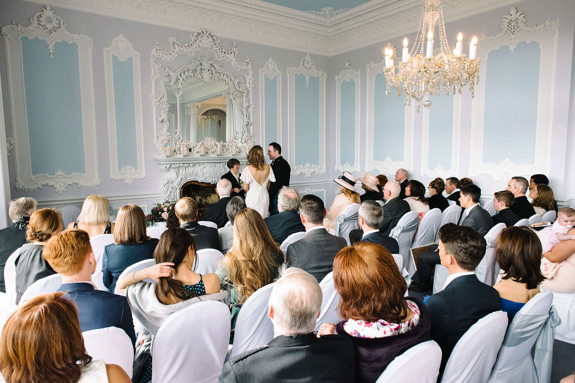 Edinburgh Zoo wedding photography
