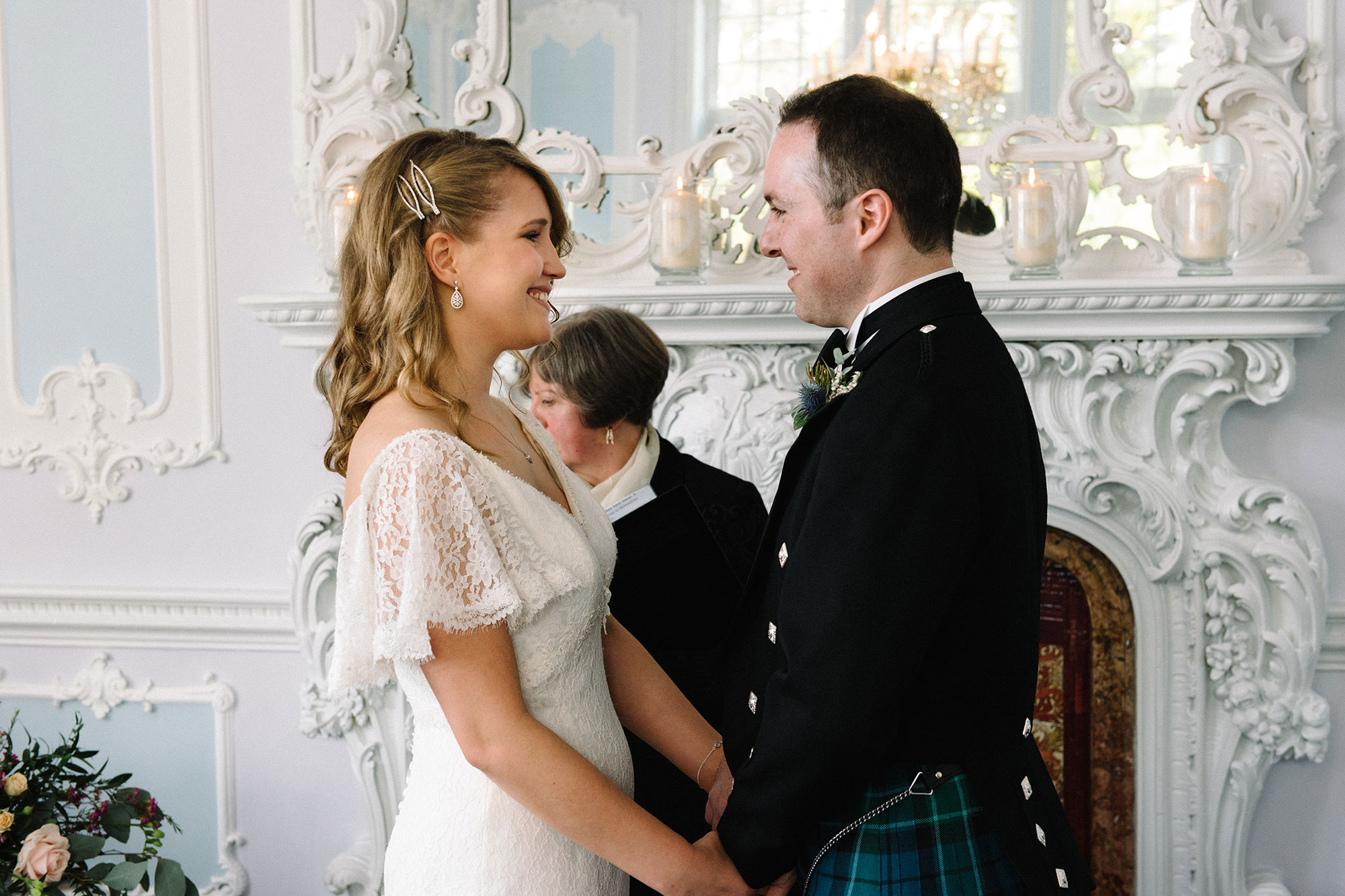 Wedding vows Edinburgh Zoo