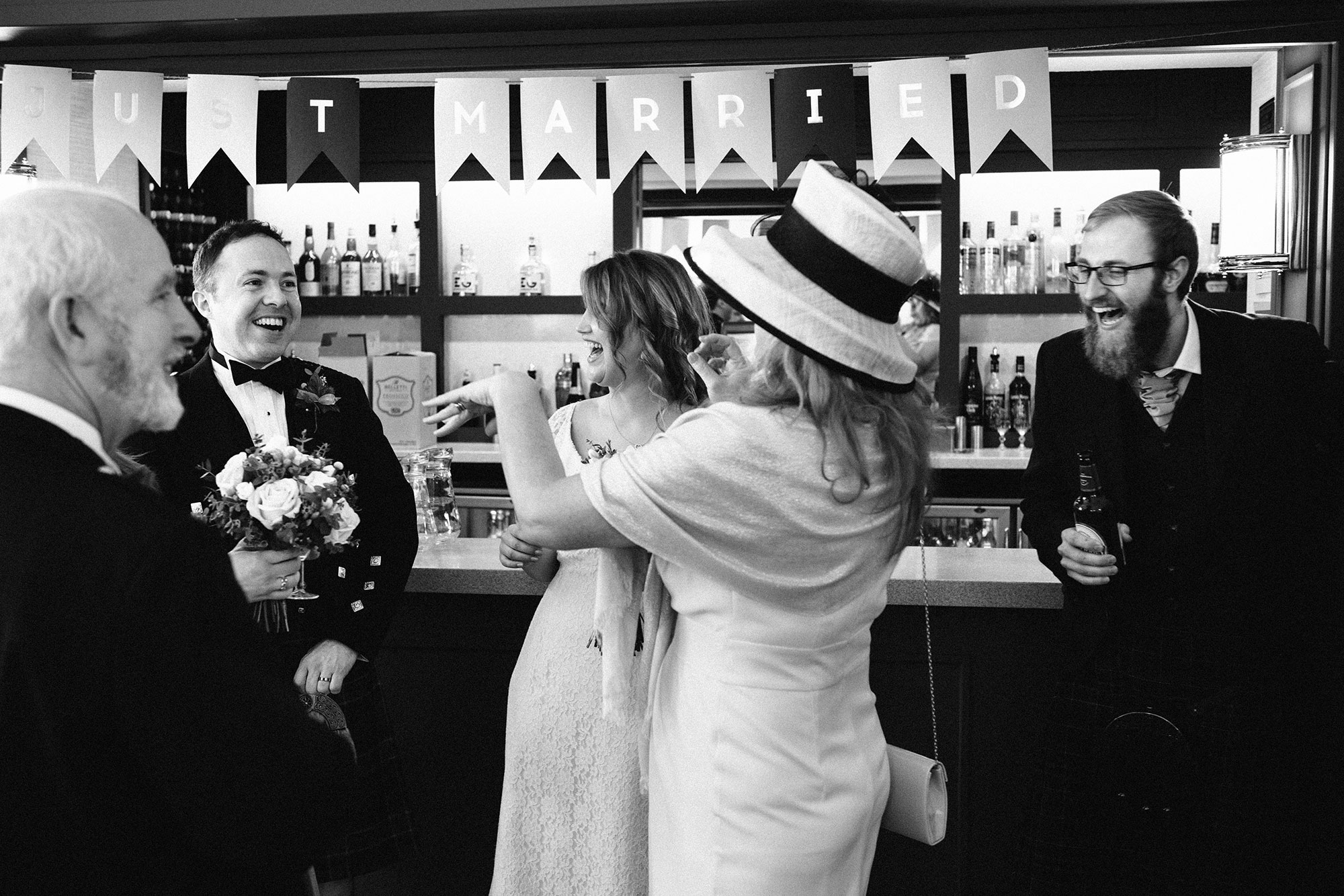 Natural wedding photography Edinburgh