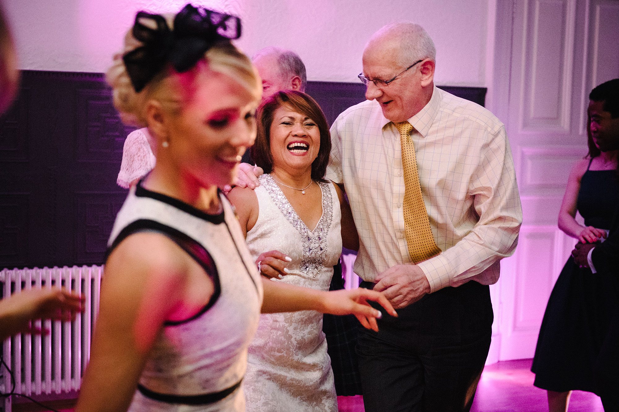 Wedding reception photography Edinburgh Zoo