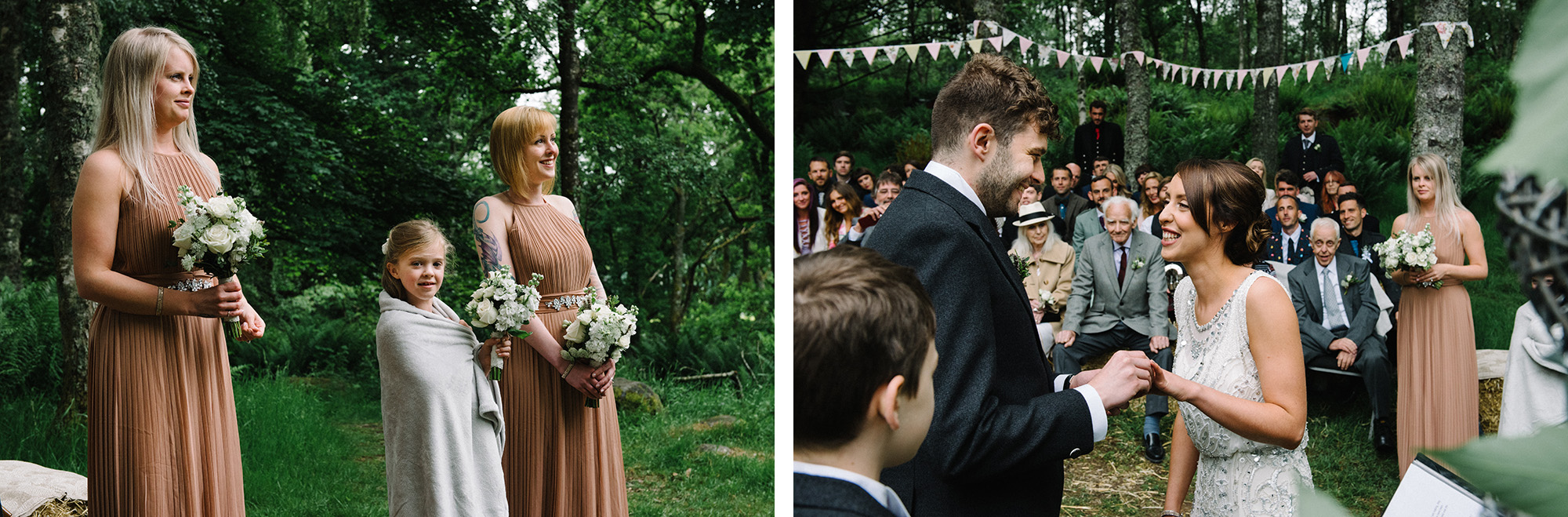 Wedding photographer Comrie Croft Perth and Kinross