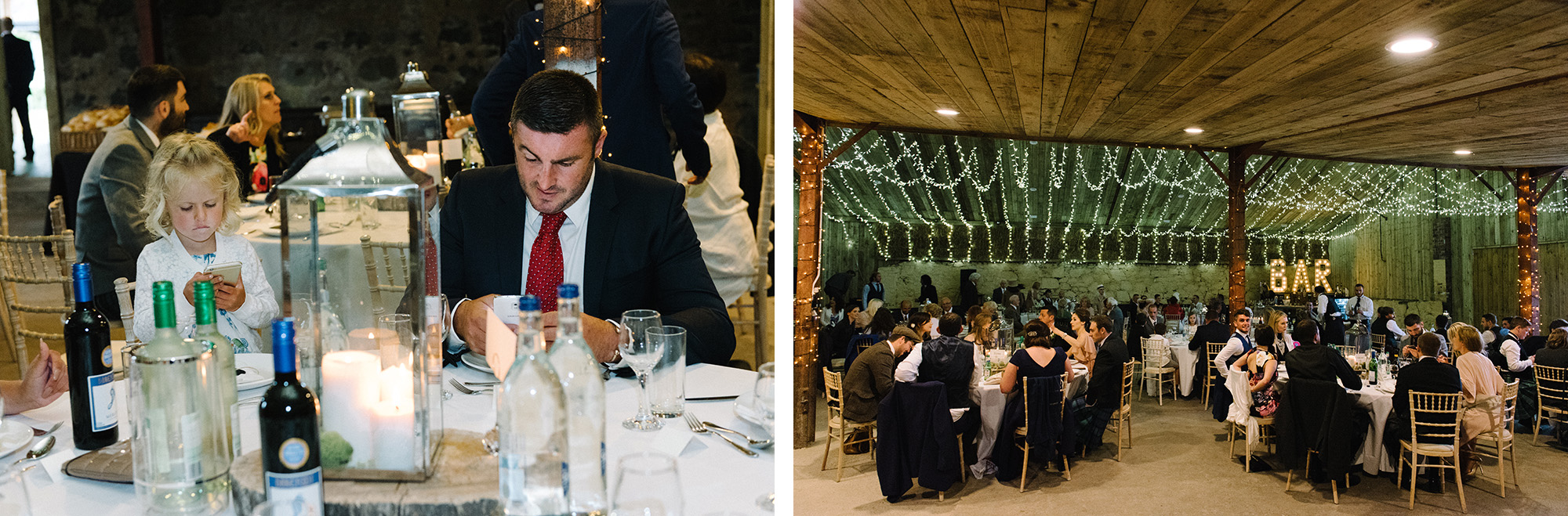 Wedding reception Comrie Croft Perth and Kinross