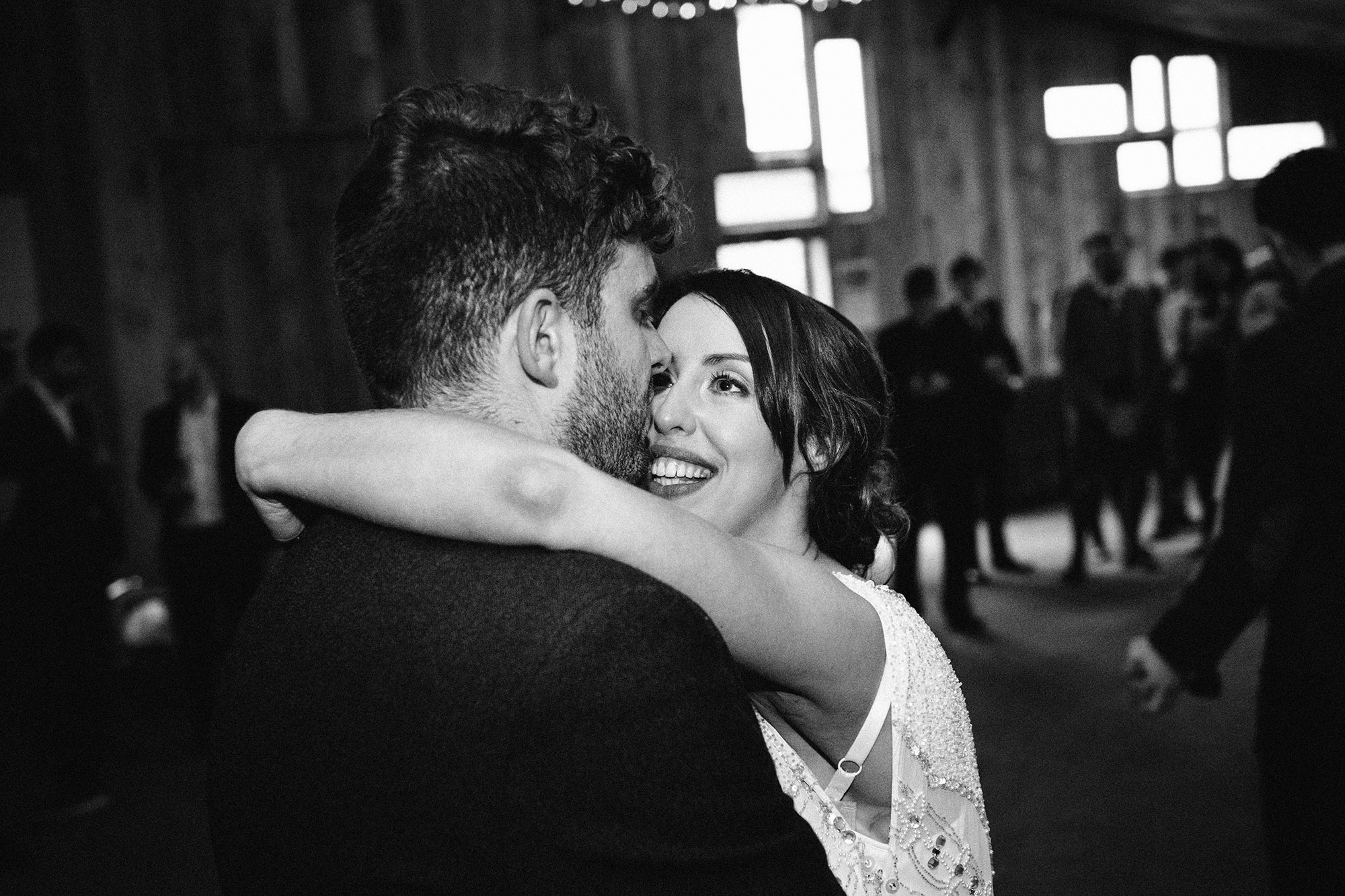 Newlyweds dancing Comrie Croft Perth and Kinross wedding