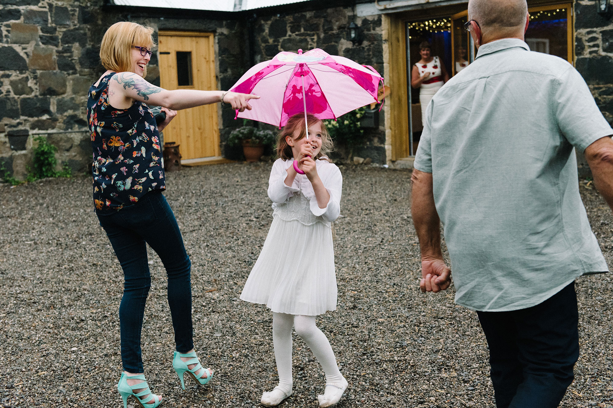 Comrie Croft Perth and Kinross wedding photography